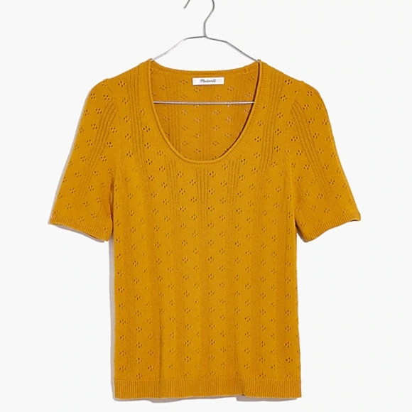 As Seen On TV! Madewell Pointelle Sweater - Picture 7 of 14